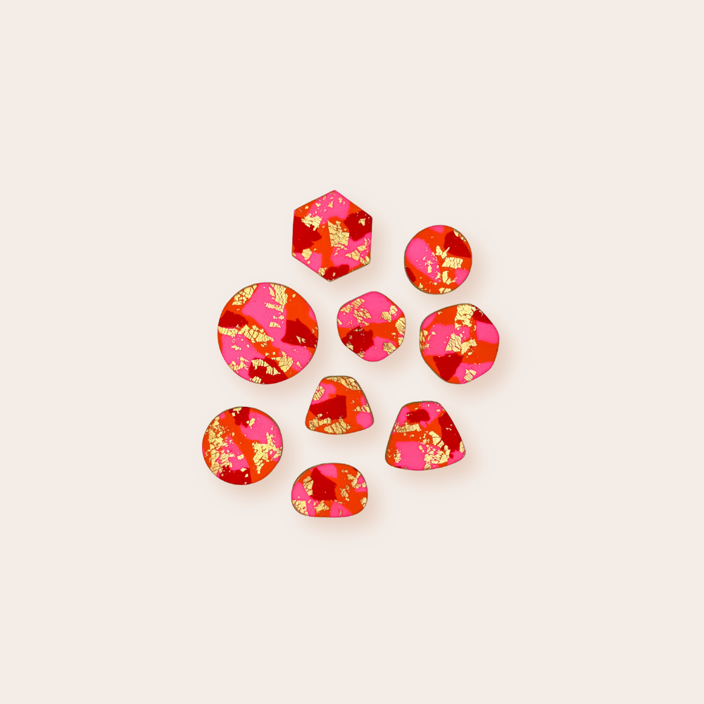 Golden Fragments Pink