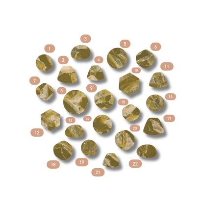 Moss Fudge Gemstone