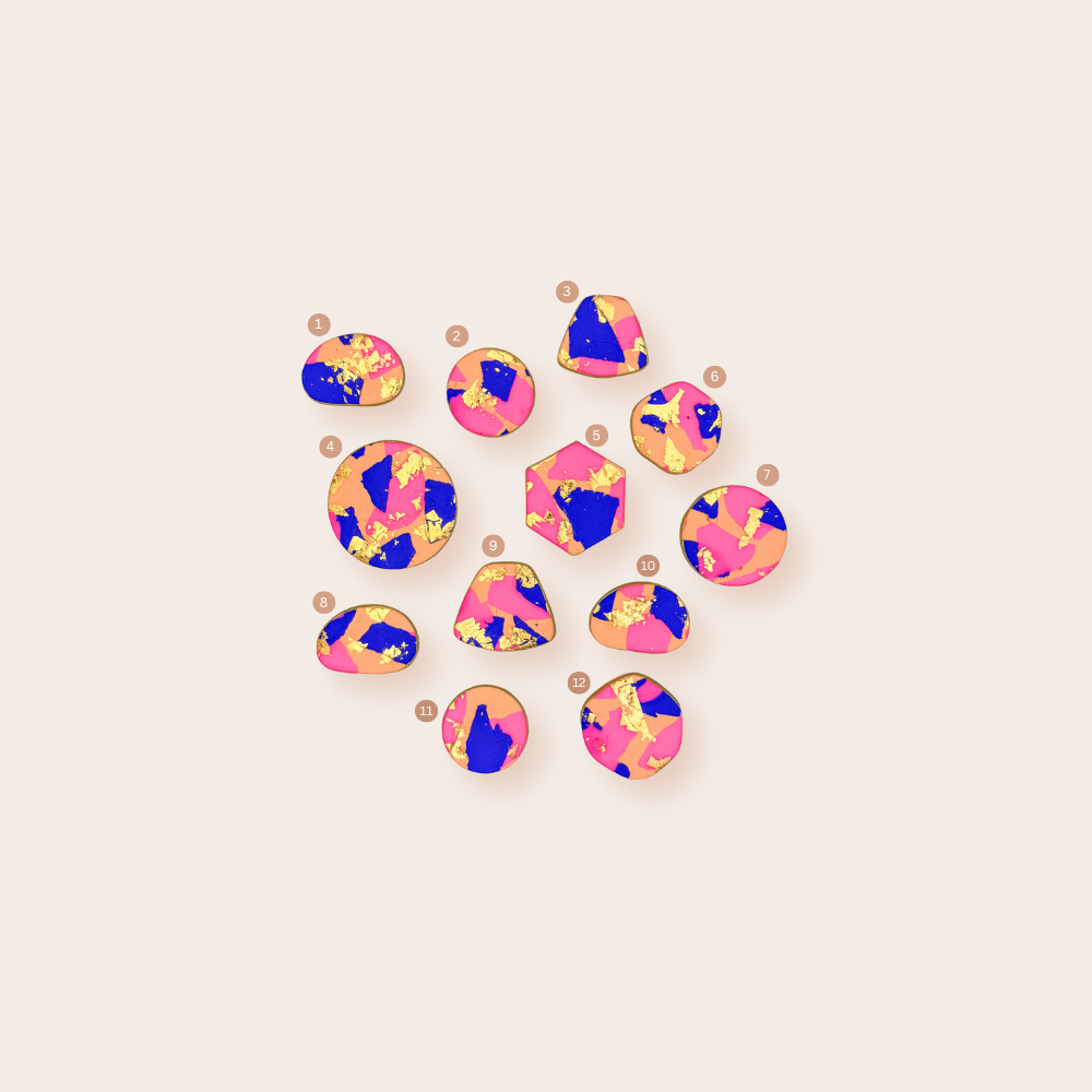 Golden Fragments Peach