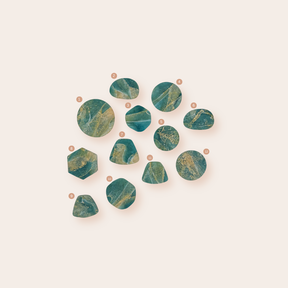 Gemstone Golden Turqoise