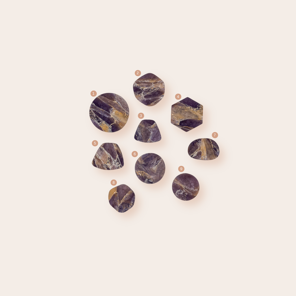 Gemstone Dark Purple