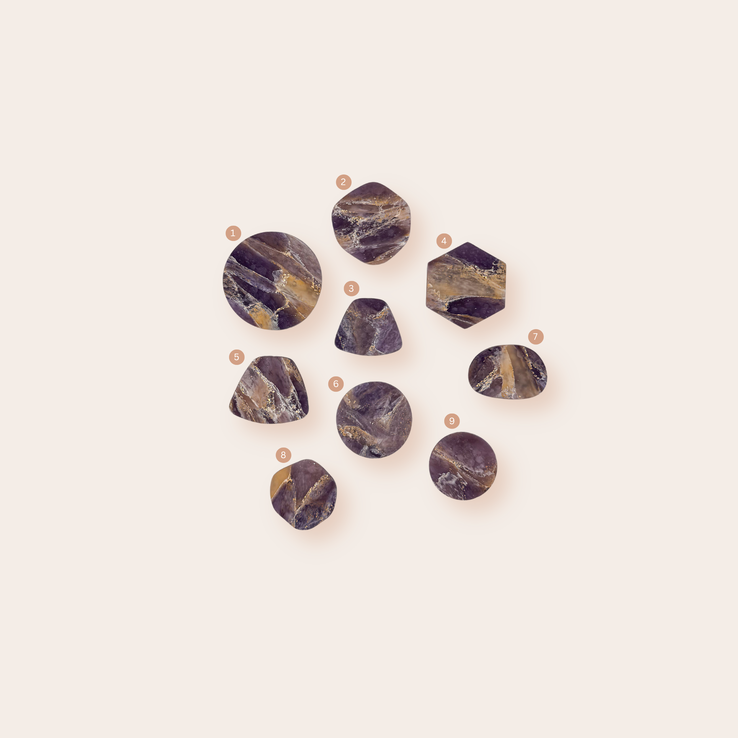 Gemstone Dark Purple