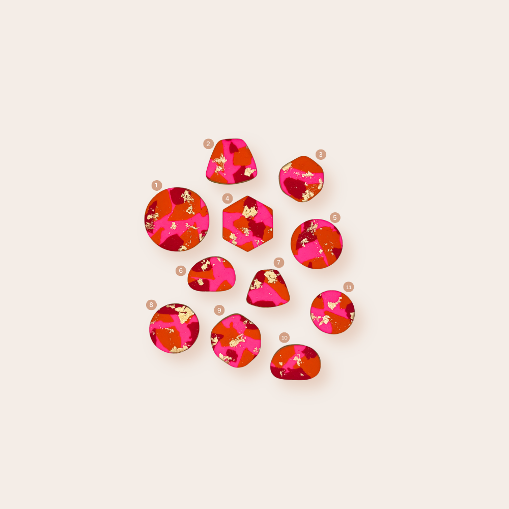 Golden Fragments Pink