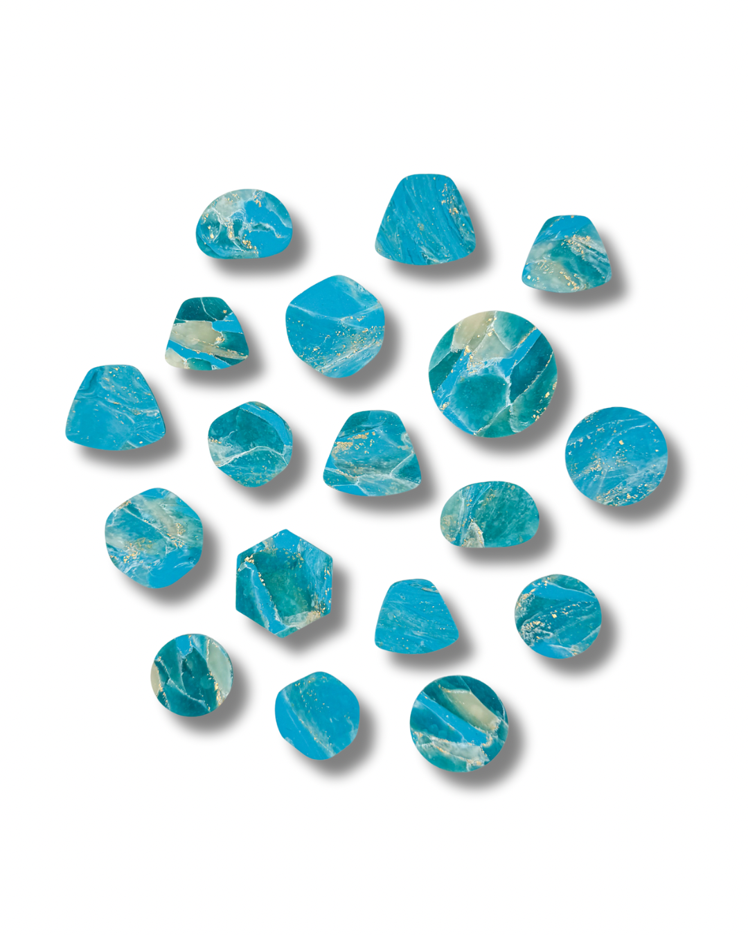 Aqua Fudge Gemstone