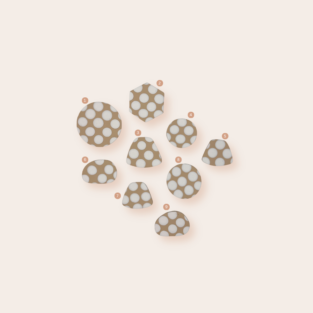 Polkadot Beige