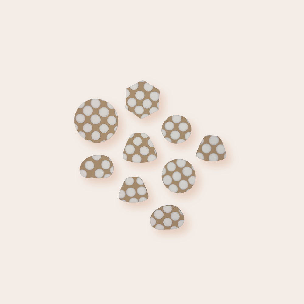 Polkadot Beige