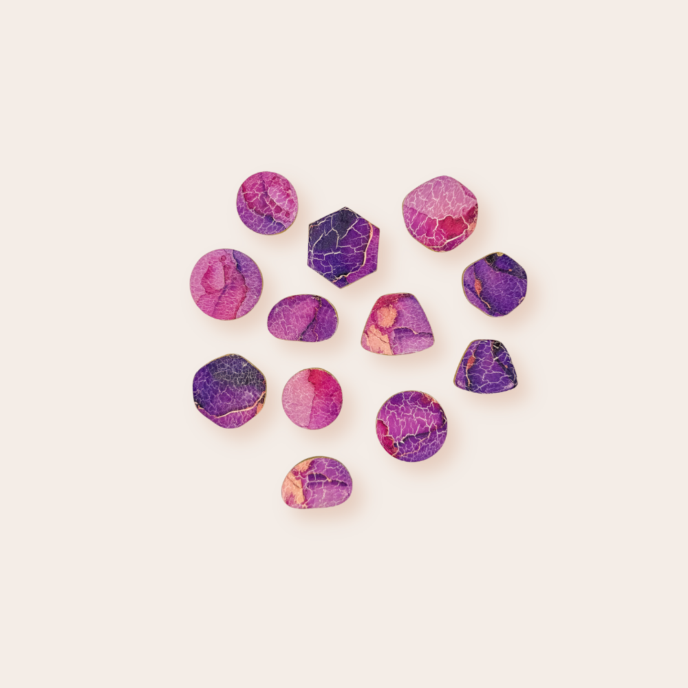 Craquelé Purple