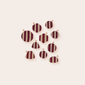 Stripes Bordeaux Beige