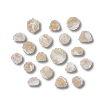 White Fudge Gemstone