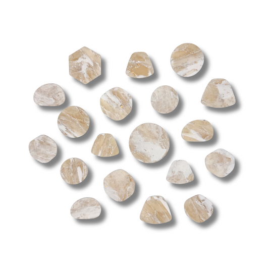 White Fudge Gemstone