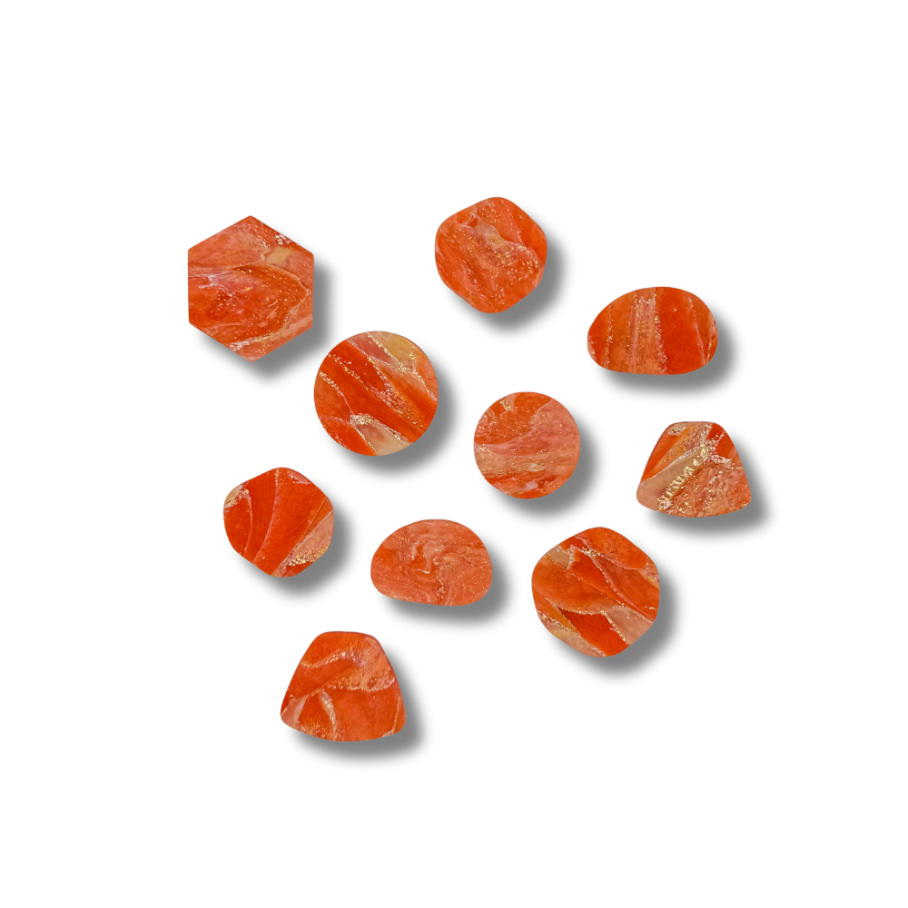 Orange Fudge Gemstone