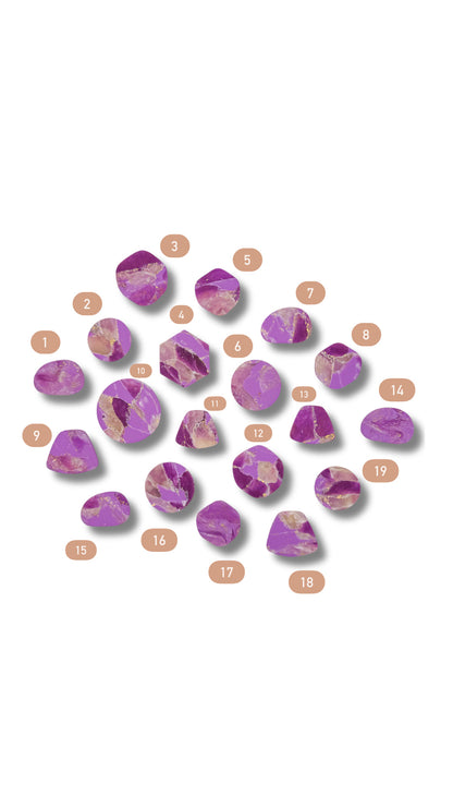 Purple Fudge Gemstone